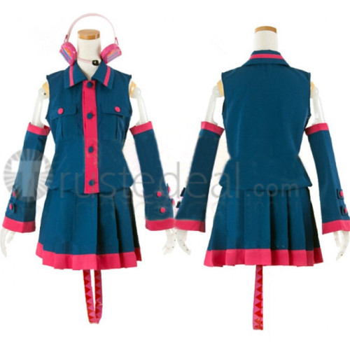 Vocaloid Teto Kasane Cosplay Costume