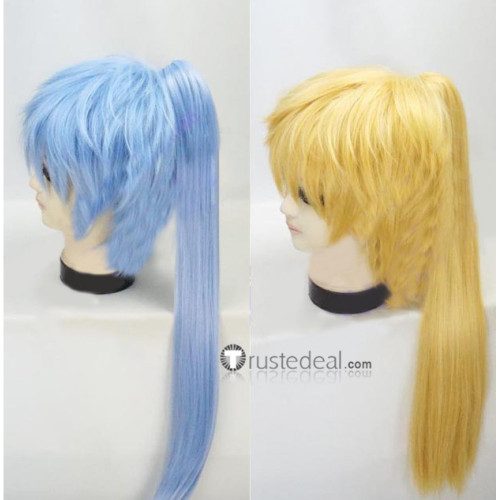 Kurokos Basketball Kuroko Tetsuya Kise Ryota Genderbend Female Gilrs Blue Blonde Cosplay Wigs
