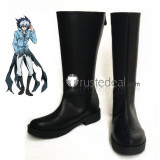 Servamp Kuro Sleepy Ash Black Cosplay Shoes Boots