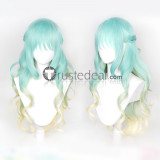 High-Rise Invasion Tenkuu Shinpan Kuon Shinzaki Maid Mask Mayuko Nise Yuri Yayoi Kusakabe Pink Blue Blonde Cosplay Wigs