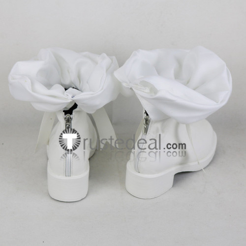 Shugo Chara King's Chair Tadase Hotori Platinum Royale White Cosplay Shoes