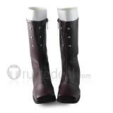 Gothic Velvet Girls Boots