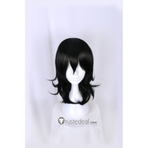 Ensemble Stars UNDEAD Rei Sakuma Black Cosplay Wig