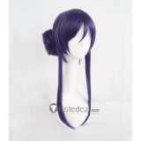 Love Live Seven Lucky Gods Nozomi Tojo Gray Purple Cosplay Wig
