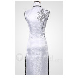 Yosuga no Sora Kasugano Sora Cheongsam White Black Cosplay Costume