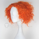 Alice Through the Looking Glass Mad Hatter Red Orange Cosplay Wigs