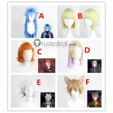 Disney Twisted-Wonderland Idia Cater Ruggie Jack Vil Rook Cosplay Wigs