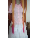 Miss Kobayashis Dragon Maid Tohru Long Blonde Cosplay Wig 100cm