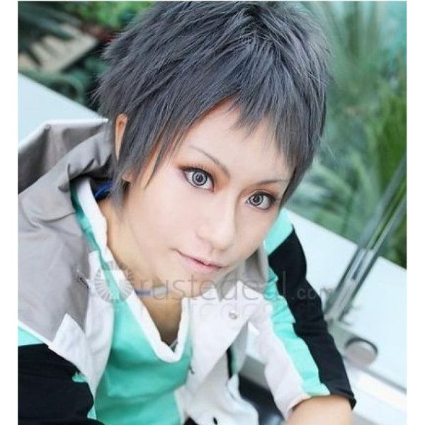 Brothers Conflict Asahina Subaru Short Gray Cosplay Wig