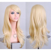 League of Legends Janna Long Light Blonde Cosplay Wig 70cm