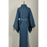 Bungou Stray Dogs Osamu Dazai Blue Kimono Cosplay Costume