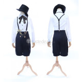 Yuri on Ice Official Art Yuri Plisetsky Yurio Black White Cosplay Costume
