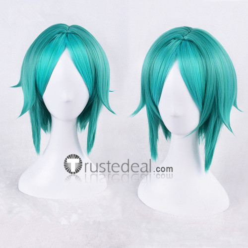 Land of the Lustrous Houseki no Kuni Phosphophyllite Dark Green Gradient Cosplay Wigs