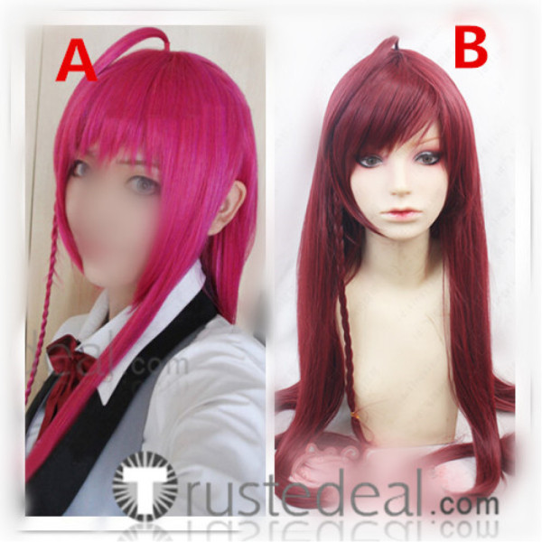 The Devil Is A Part Timer Emi Yusa Emilia Justina Pink Red Cosplay Wigs