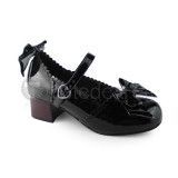 Top and Back Double Bows Lolita Shoes