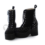 Black Lolita Boots