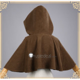 Violet Evergarden Brown Shawl Cape Cosplay Costume