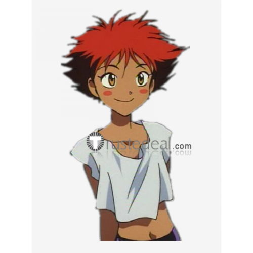Cowboy Bebop Edward Wong Hau Pepelu Tivruski IV Black White Cosplay Costume