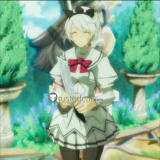Guilty Gear Elphelt Ramlethal Valentine Ramletherl White Black Green School Academy Uniform Cosplay Costume