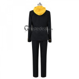 SK8 the Infinity SK∞ Reki Kyan Langa Hasegawa Black Coat Yellow Hoodie Blue Cosplay Costumes