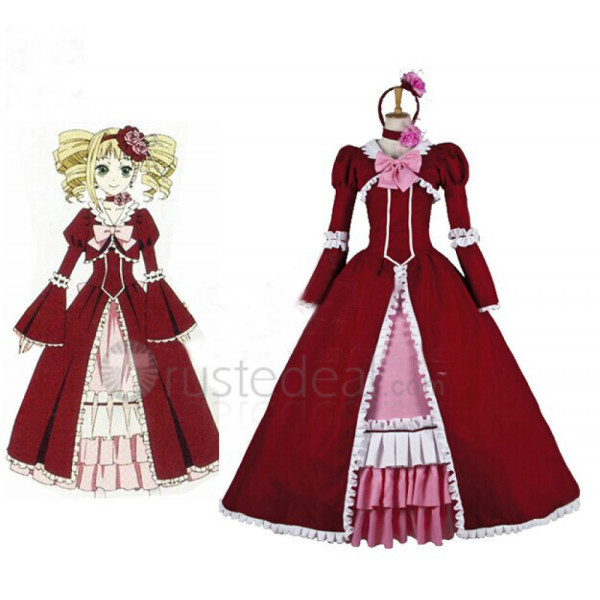 Black Butler Kuroshitsuji Elizabeth Cosplay Costume