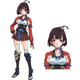 Koutetsujou no Kabaneri Mumei Battle Cosplay Costume