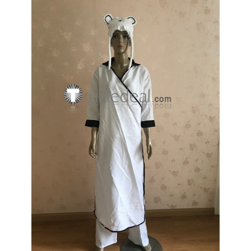 Bleach Arrancar Ggio Vega White Cosplay Costume Ready to Ship