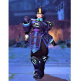 Overwatch Mei Zombie Jiangshi Halloween Terror Skin Cosplay Boots Shoes