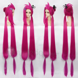League of Legends Slayer Jinx Pink Blue Cosplay Wigs