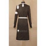 Sword Art Online 3 III Alicization Kirigaya Kazuto Kirito Black Coat Cosplay Costume