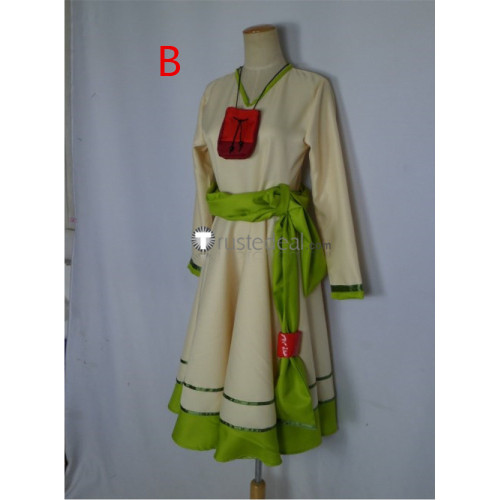 Spice and Wolf Holo Light Blonde Dress Cosplay Costume