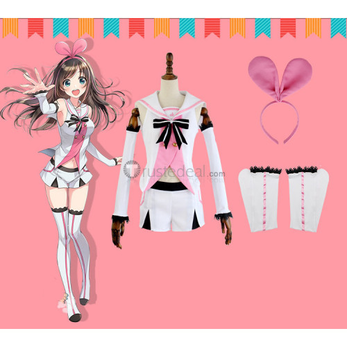 Vtuber Kizuna Ai YouTuber Channel A.I. Cosplay Costume