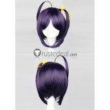 Chuunibyou Yuuta Togashi Rikka Takanashi Purple Black Brown Cosplay Wig