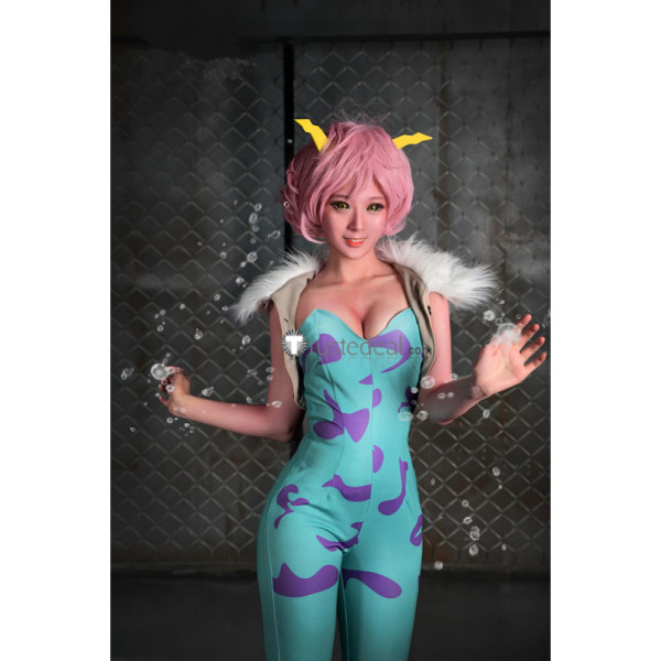 Boku no Hero Academia My Hero Academia Mina Ashido Jumpsuit Cosplay Costume