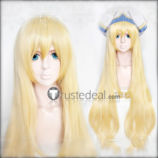 Goblin Slayer Priestess Blonde Cosplay Wig