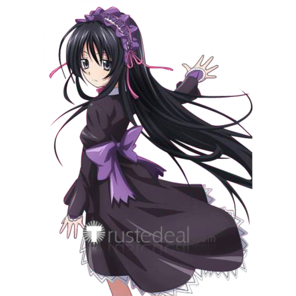 High School DxD Ouroboros Dragon Ophis Gothic Lolita Cosplay Costume
