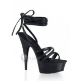 PU Leather Upper High Heel Open-toes Platform Sexy Sandals(99-44)