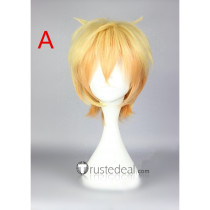 Binan Koukou Chikyuu Bouei Bu Love Yumoto Hakone Blonde And Gradient Cosplay Wig