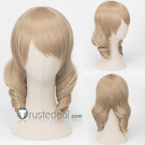 Cardcaptor Sakura Clear Card Akiho Shinomoto Light Blonde Curly Cosplay Wig