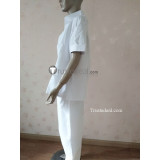 Devilman Crybaby Ryo Asuka White Down Coat Cosplay Costume Version 2