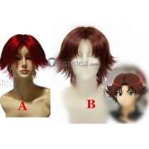 Prince of Tennis Kikumaru Eiji Red Brown Cosplay Wigs