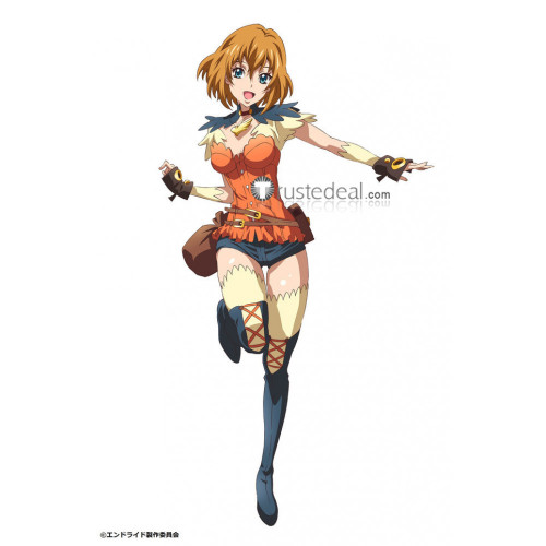 Endride Alicia Blue Cosplay Shoes Boots