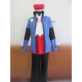 Pokemon Lucas Kouki Blue Cosplay Costume
