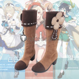 Genshin Impact Qiqi Keqing Paimon Klee Noelle Cosplay Shoes Boots