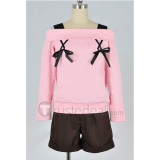 Diabolik Lovers Komori Yui Daily Pink Cosplay Costume