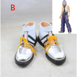 Kingdom Hearts Riku White Cosplay Shoes Boots