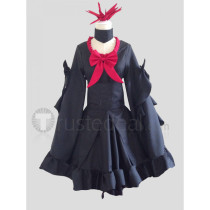 Pokemon Gijinka Darkrai Black Cosplay Costume