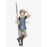 Fire Emblem Awakening Donnel Tinhead Brown Cosplay Boots Shoes