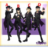 Ensemble Stars ES Idol Undead Oogami Koga Rei Sakuma Kaoru Hakaze Adonis Otogari Black Jacket Cosplay Costumes