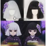 Kimetsu no Yaiba Demon Slayer Ubuyashiki Kagaya Kiriya Kanata Purple Kimono Cosplay Costumes